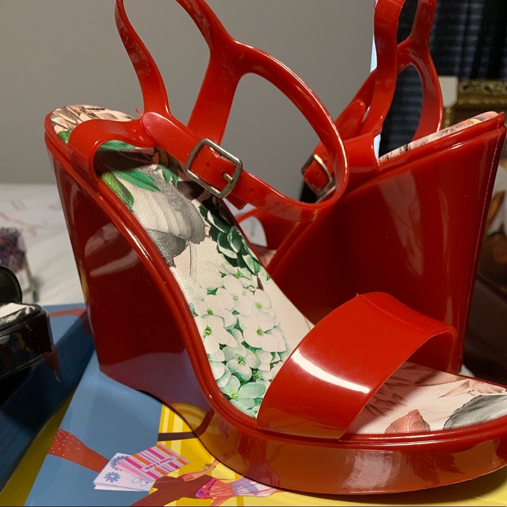 Red wedges
